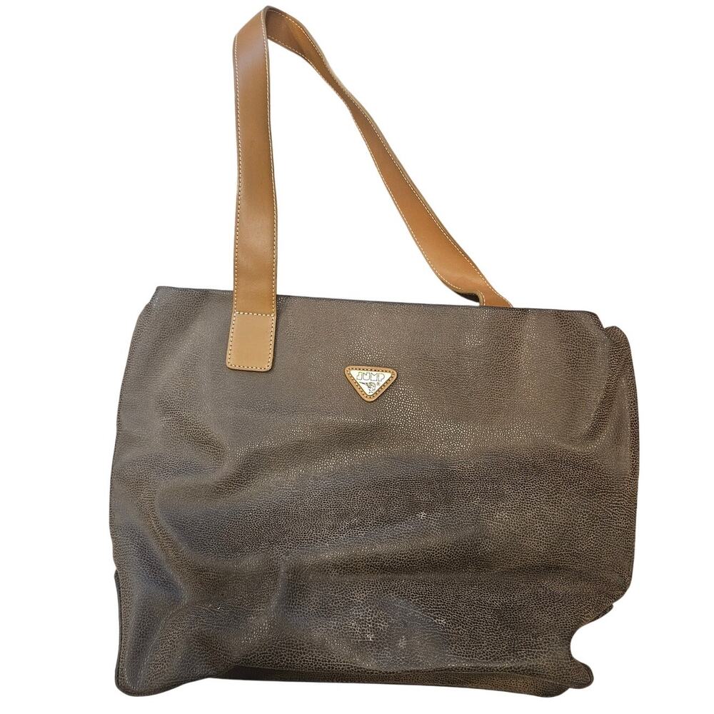 Jump x BYOT Bags Brown Leather Shoulder Bag Tote Travel Minimalist Nautical